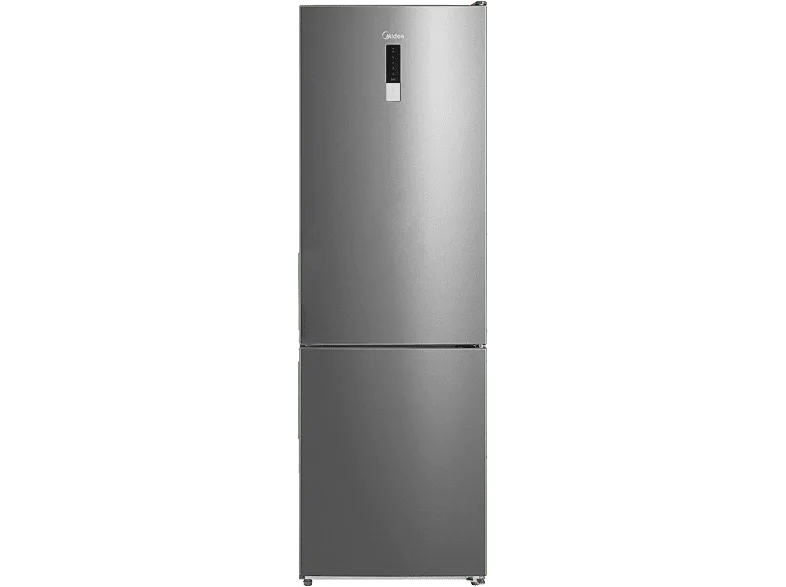 Frigorífico combi - Midea MDRB424FGE02OE, No Frost, 188 cm Altura, 310 l, Inox