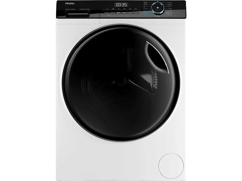 Lavadora secadora - Haier I-Pro Series 3 HWD90-B14939-IB, 9 kg+6 kg, 1400rpm, 15 programas, Motor Direct Motion, Vapor, Blanco