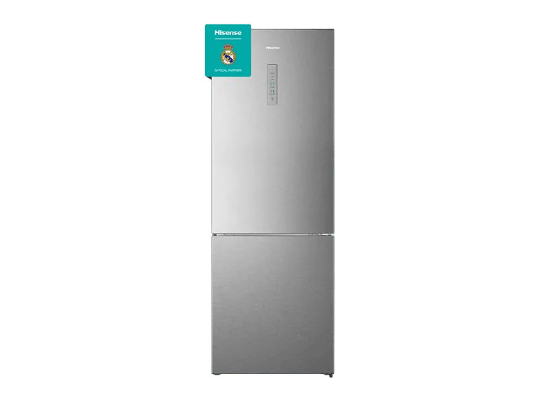 Frigorífico combi - Hisense RB645N4BID, Total No Frost, 200 cm, Ancho 70 495 l, Inverter, Multi Air Flow, Inox