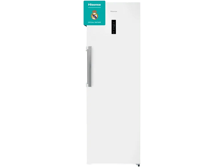 Frigorífico una puerta - Hisense RL481N4BWE, Total No Frost, 185.5 cm, 370 l, Multi Air Flow, Puerta reversible, Blanco