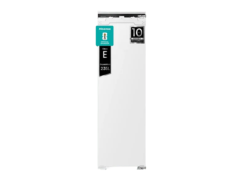 Congelador integrable - Hisense FT3B213SAWE, 235 L, 177.2 cm, No Frost, Inverter Integrable
