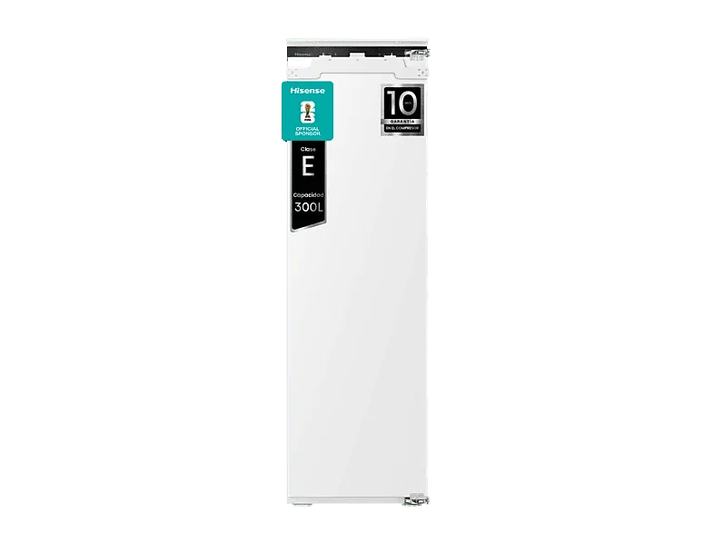 Frigorífico una puerta integrable - Hisense RL3B303SAWE, No Frost, 177.2 cm, 280 l, Multi Air Flow, Motor Inverter, Sin panelar
