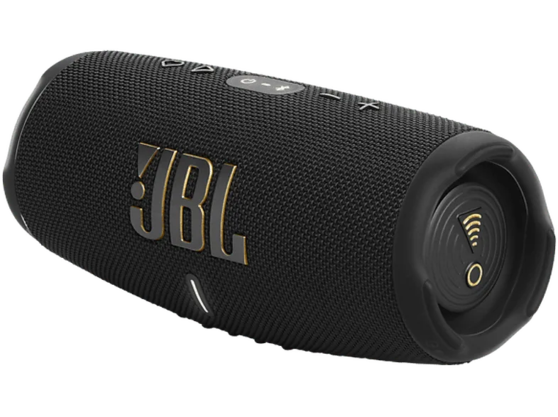 Altavoz inalámbrico - JBL Charge 5 Wi-Fi, 40 W, Bluetooth, 20 horas autonomía, Bajos potentes, IP67, Negro