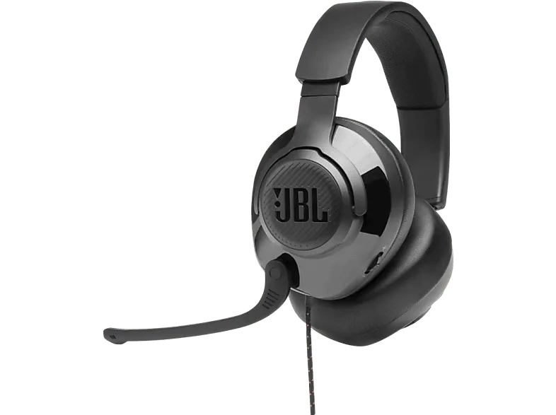 Auriculares gaming - JBL Quantum 200, De diadema, Con cable, Multiplataforma, Jack 3.5mm, Negro (imagen 1 de 3)