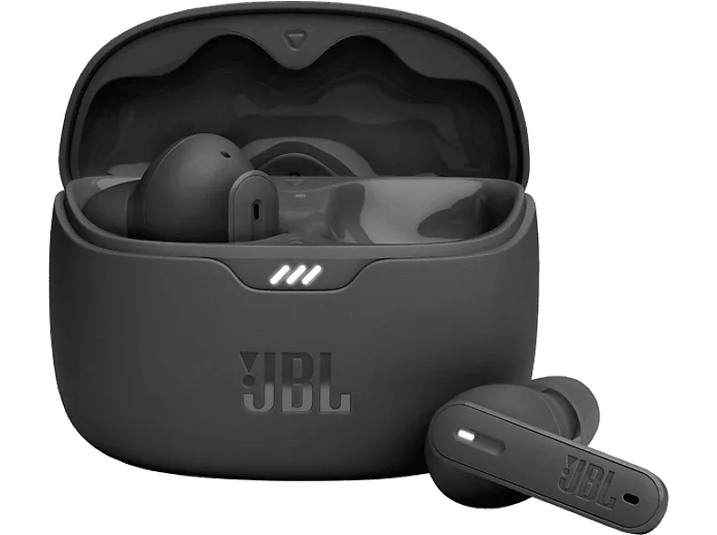 Auriculares True Wireless - JBL Tune Beam, 48h Autonomía, Graves puros, Cancelación ruido, Negro (imagen 1 de 3)