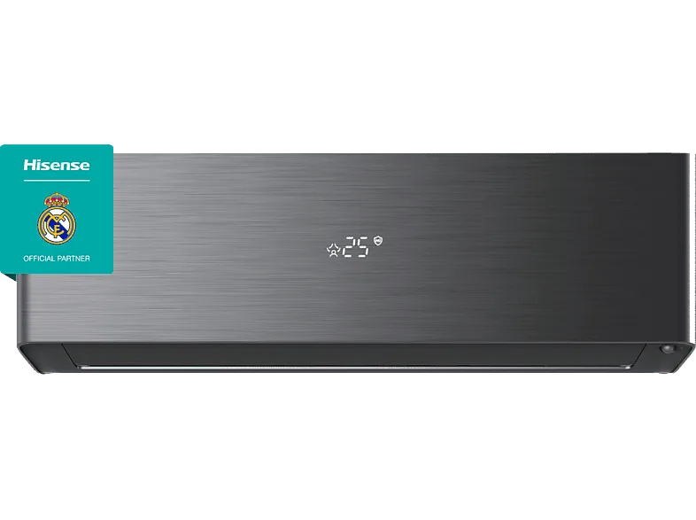 Aire acondicionado Split 1 x - Hisense QH35XV0B 3010 fg/h, WiFI, IA Smart, A+++, Autolimpieza, Negro
