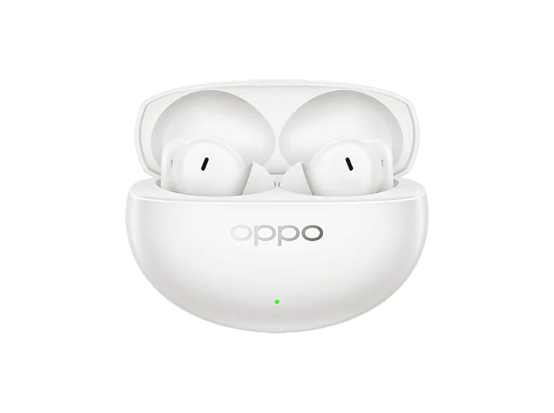 Auriculares True Wireless - OPPO Enco Air5 Pro, Autonomía 13h + 54h, Cancelación de ruido activo (ANC), Pearl White