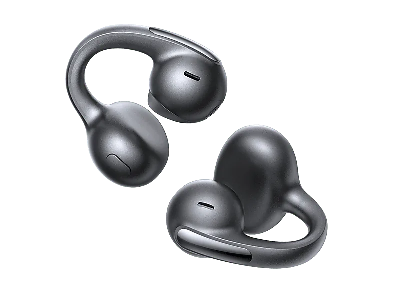 Auriculares conducción de aire - Baseus Bowie MC1 Pro Open-Ear, 40 h autonomía, Cancelación ruido, Audio Hi-Res i3X, Resistencia IP67, Negro