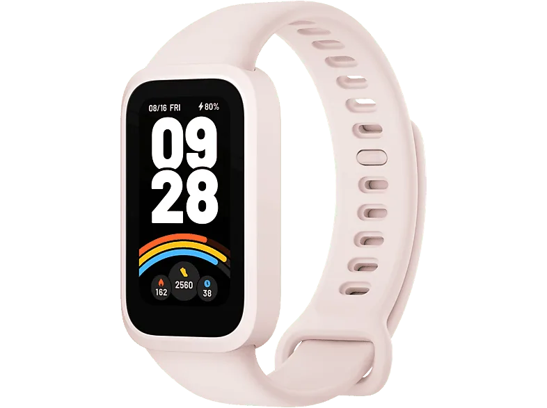 Pulsera de actividad - Xiaomi Smart Band 9 Active, 1.47", Batería 50 modos deportivos, Pink