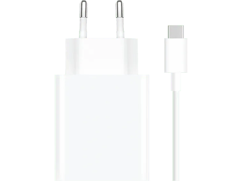 Cargador - Xiaomi 33W Charging, 33W, USB-A/USB-C, Blanco