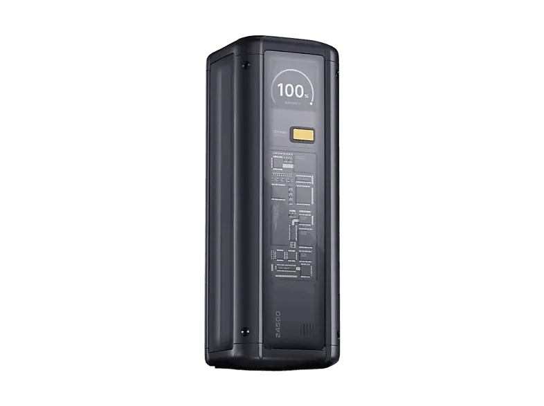 Powerbank - Xiaomi P03MI, 24500 mAh, 1x USB-A, USB-C, 212 W, Carga Ultrarrápida, Negro