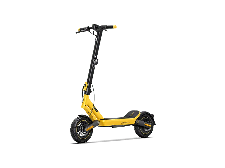Patinete eléctrico - Xiaomi Electric Scooter 6 Ultra, Tipo 2 / VPM, Potencia Nom. 500 W, Carga máx. 140 kg, 12500 mAh, 25 km/h, Negro/Amarillo