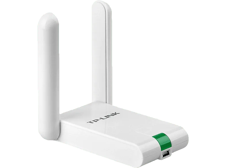 Adaptador Wi-Fi USB - TP-Link TL-WN822N, Velocidad transferencia 300 Mbps, 2.0, Banda Única, 2.4 GHz, Blanco