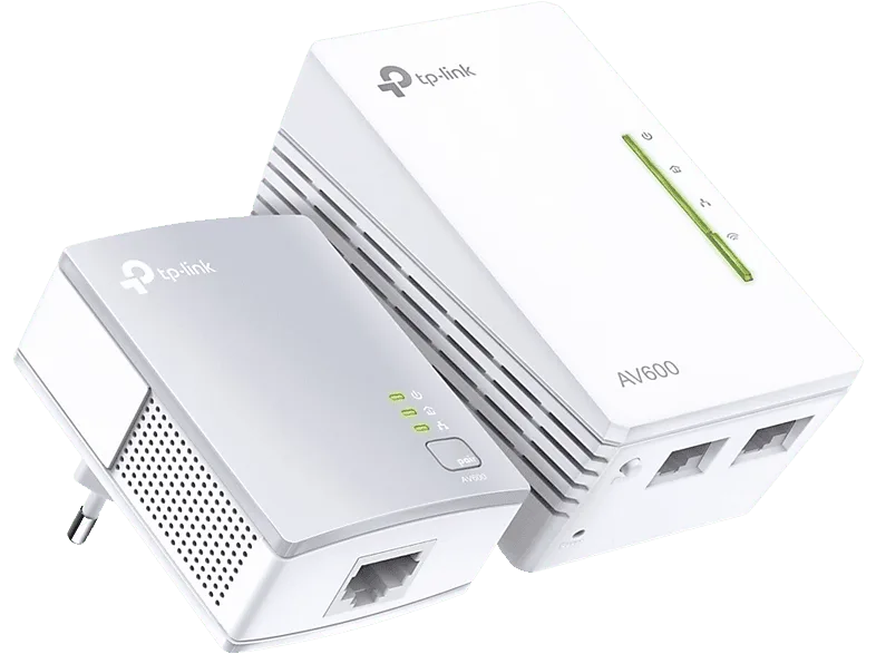 PLC - TP-Link Powerline AV600, HomePlug AV (HPAV), IEEE 1901 802.11b/g/n