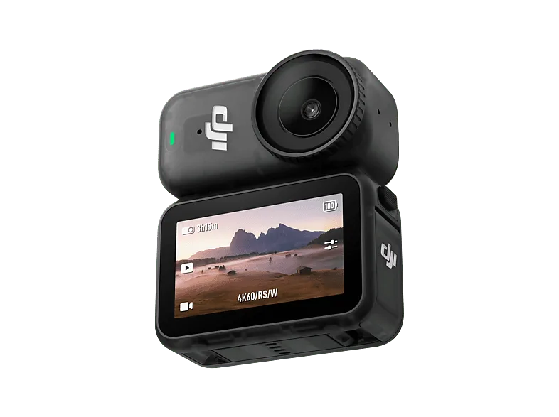 Cámara deportiva - DJI Osmo Nano, 4K, 200 min Autonomía, 128GB, Sensor CMOS de 1/1.3", Sumergible a 10m, Negro