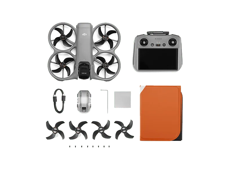Dron - DJI Avata 360 (DJI RC 2), 64 megapixel, 23 min Autonomía, Visión 360°, Vídeo HDR en 8K/60 fps, Detección de Obstáculos Omnidireccional, Gris (imagen 1 de 3)