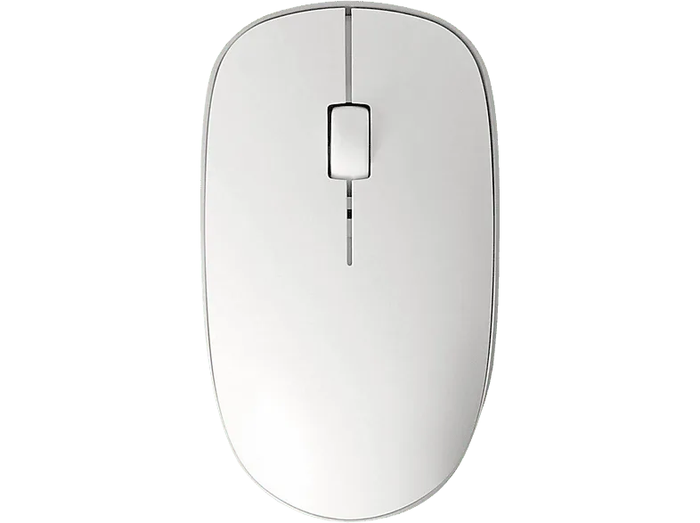 Ratón inalámbrico - Rapoo M200 Silent, Inalámbrico, Bluetooth, 1300 PPP, Blanco