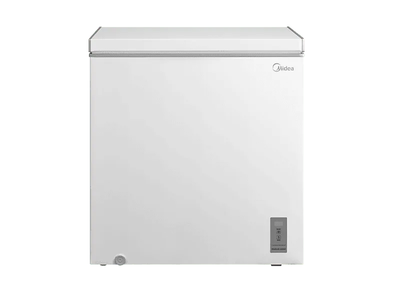 Congelador horizontal - Midea MDRC284FZE01, 198L, 85 cm Altura, Inverter, Temperatura Regulable, Fast Freezing, Blanco