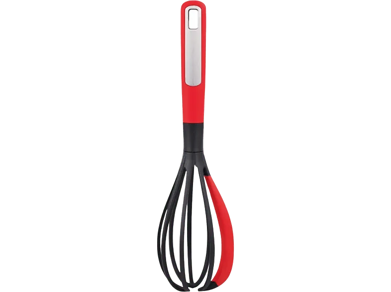 Utensilio - Bergner BG-38873-RD Mars, Batidor, 30.6 cm, Nylon, Negro/Rojo