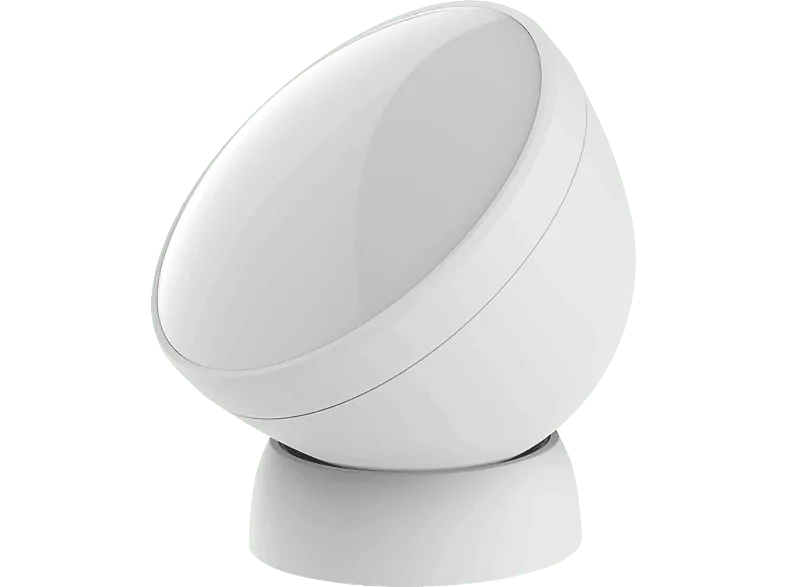 Sensor de movimiento - Ezviz T1C, Detección gran angular, Ajustable 360°, Alarma antimanipulación, Blanco