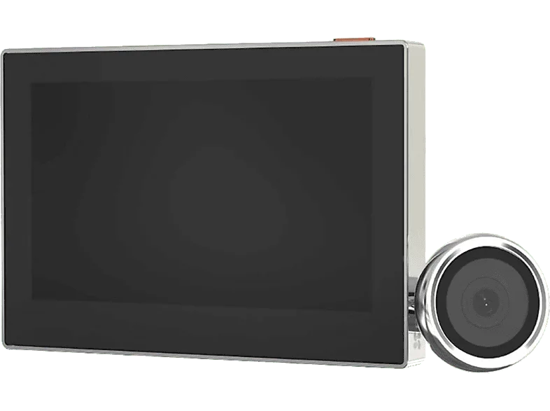 Mirilla inteligente - Ezviz HP2, Pantalla a Color de 4,3", 32 mm Diámetro, Gris