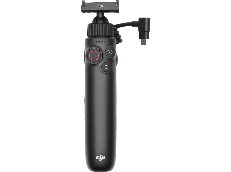 Accesorio cámara deportiva - DJI Osmo Action Multifunctional Charging Handle, Negro
