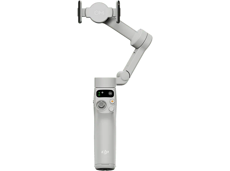 Gimbal - DJI Osmo Mobile 7, 10h Autonomía, Estabilización de tres ejes, Seguimiento Inteligente, Gris