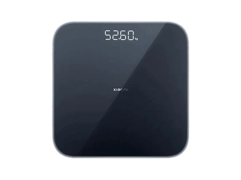 Báscula inteligente - Xiaomi Smart Scale S200, 150 kg, Bluetooth, Vidrio templado y Plástico de Ingeniería, Gris oscuro