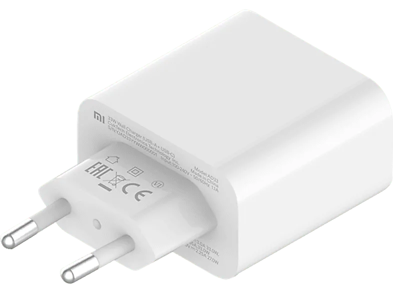 Cargador móvil - Xiaomi Pared 22.5W, USB-A, Blanco