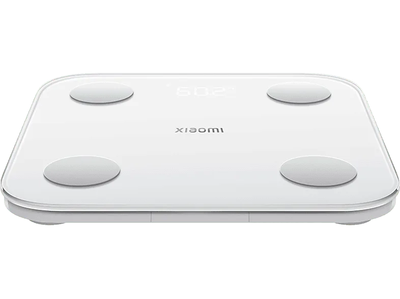Báscula inteligente - Xiaomi Body Composition Scale S400, IMC, Alta precisión, Control por App, Bluetooth, Blanco