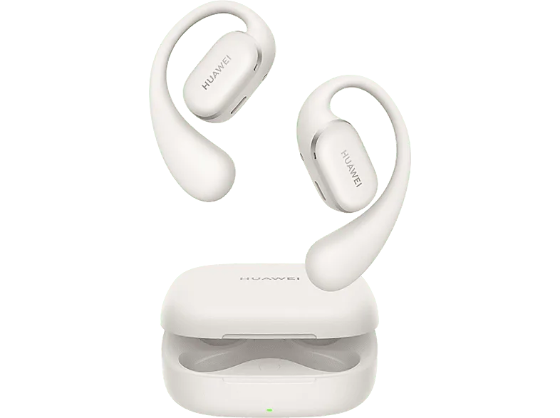 Auriculares conducción de aire - Huawei FreeArc, Supraaurales, Bluetooth, 28h Autonomía, Gris