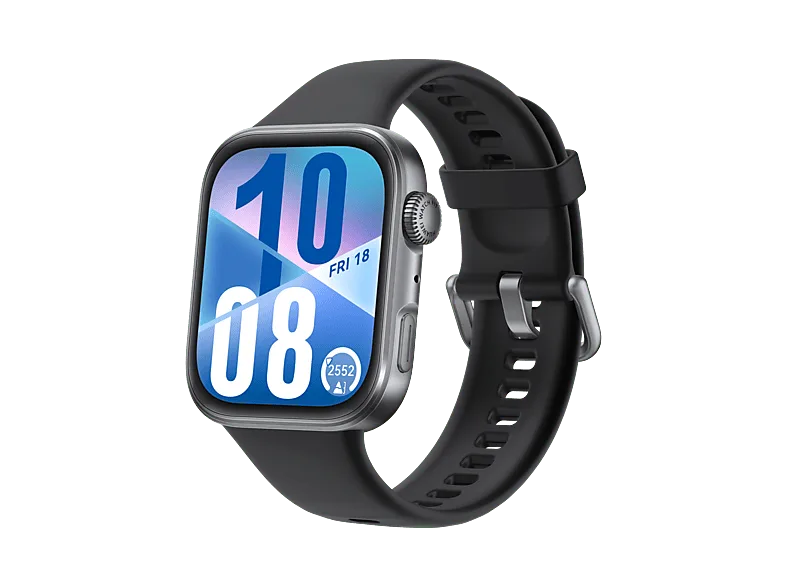 Smartwatch - Huawei Watch Fit 4, 1.82" AMOLED, 10 días batería, Compatible iOS Android, Correa Fluoroelastómero, Negro