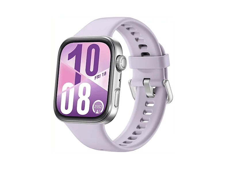 Smartwatch - Huawei Watch Fit 4, 1.82" AMOLED, 10 días batería, Compatible iOS Android, Correa Fluoroelastómero, Morado