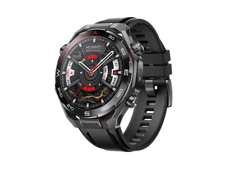 Smartwatch - Huawei Ultimate 2, Pantalla LTPO AMOLED de 1.5", Buceo hasta 150m, Seguimiento Salud Avanzado, Negro – Negro