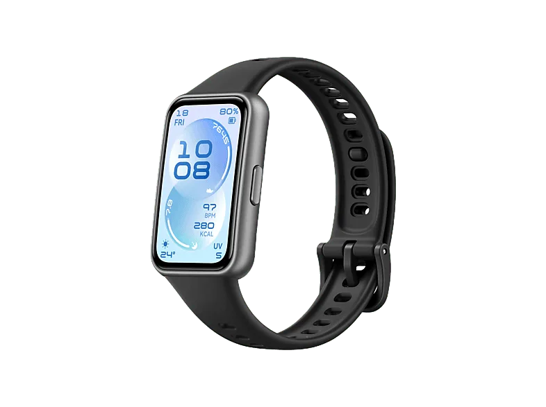 Pulsera de actividad - Huawei Band 11, Negro, 16mm, 1.62" AMOLED, 5ATM, 14 Días Autonomía, Monitoreo Completo Salud, Medición Estrés
