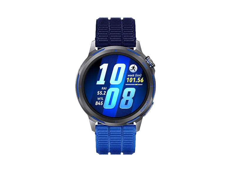 Smartwatch - Huawei WATCH GT Runner 2, Reloj Inteligente con GPS Ultra Preciso en runnning, 14 días Autonomía, Maratón Mode, 5ATM, ECG, Pago NFC, Azul