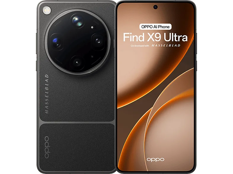 Móvil - OPPO Find X9 Ultra, Tundra Umber, 512GB, 12GB RAM, 6.82" AMOLED flexible QHD+, Snapdragon® 8 Elite Gen 5, 7050 mAh