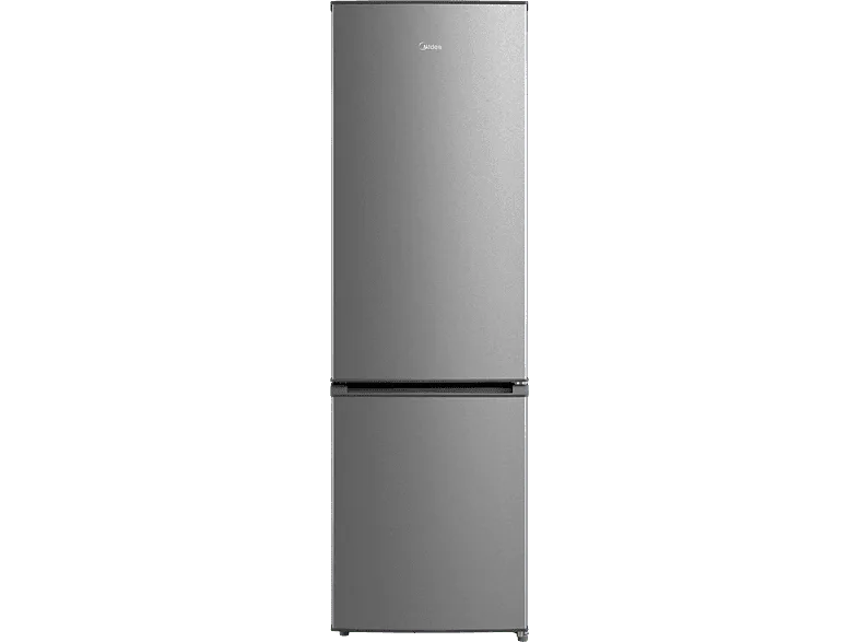 Frigorífico combi - Midea MDRB380FGE02A, No Frost, 180 cm Altura, 270l, 360º Air Flow, Inox