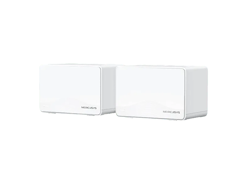 Sistema WiFi Mesh - Mercusys Halo H3600BE, 2880 Mbps, MU-MIMO, Doble banda (2,4 GHz / 5 GHz), Wi-fi 7, Pack de 2, Blanco