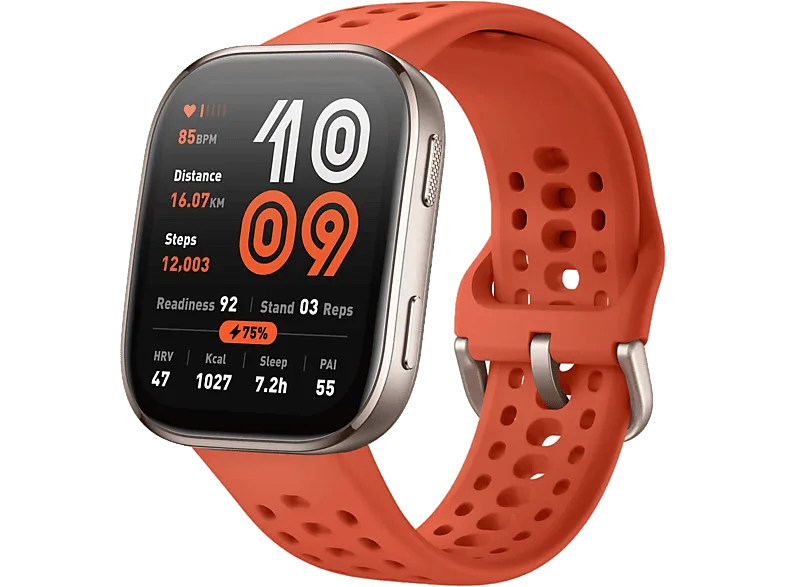 Smartwatch - Amazfit Bip 6, 22mm, Pantalla AMOLED de 1.97", 5 ATM, 14 días Autonomía, Red