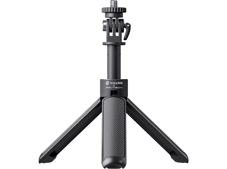 Mini trípode - Insta360 CINSAAVB, 2 en 1, Trípode y Palo Selfie, Para Insta X3, One, Link, One R, S, X2, X, Go2, Negro