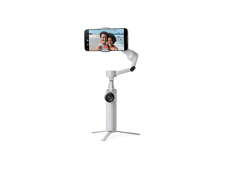 Gimbal - Insta360 Flow 2, 10h Autonomía, Seguimiento Preciso, Stone Gray