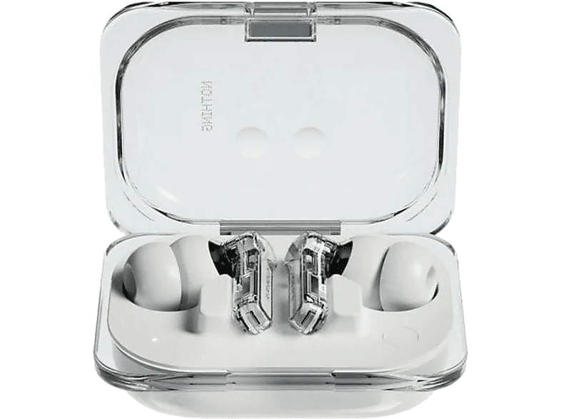 Auriculares True Wireless - Nothing Ear (A), 33 h Autonomía, Cancelación de ruido, Blanco – Blanco