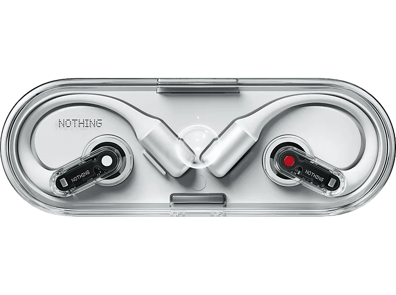 Auriculares conducción de aire- Nothing Ear (open), Intraurales, Bluetooth, 30h Autonomía, Blanco