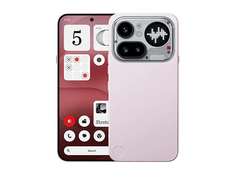 Móvil - Nothing Phone 4a Pro, Rosa, 256GB, 8GB, 6.83" AMOLED, Qualcomm Snapdragon 7 Gen 4, 5080 mAh