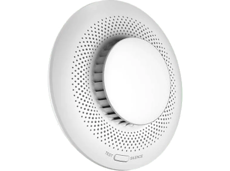 Medidor de calidad del aire - Ezviz T4C, Detección 360º, Alarma visual y sonora, Blanco