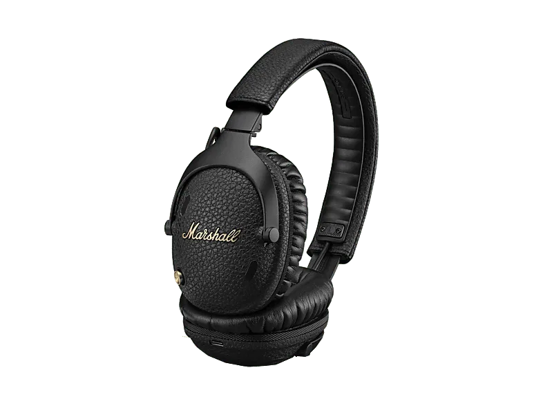 Auriculares inalámbricos - Marshall Monitor III A.N.C., Circumaurales, Bluetooth 5.3, Cancelación de ruido, 100h Autonomía, Plegables, Negro (imagen 1 de 3)