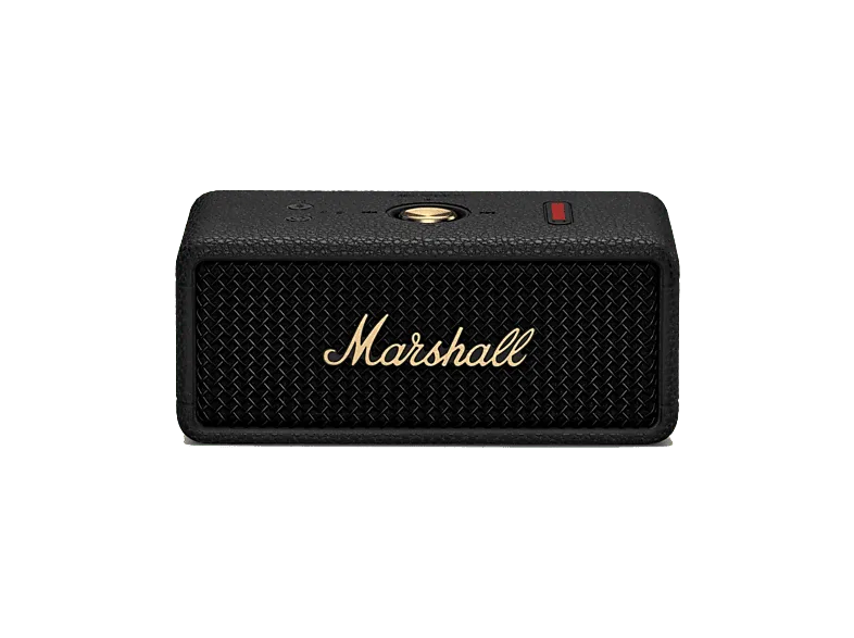 Altavoz inalámbrico - Marshall EMBERTON III, 76 W, Bluetooth, Autonomía 32 h, Micrófono, Black and Brass