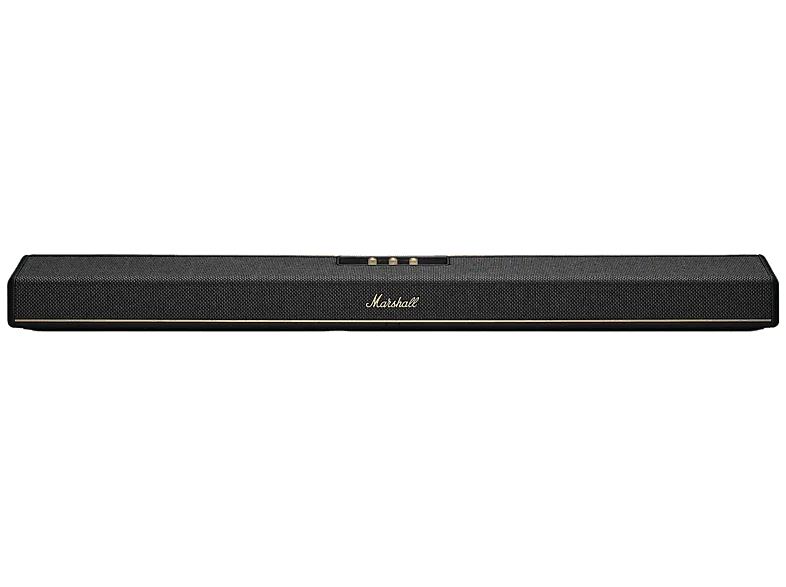 Barra de sonido - Marshall Heston 120, Bluetooth, Subwoofer Integrado 2 x 2" 5", 150 W, 40 Hz – 20 kHz, Negro