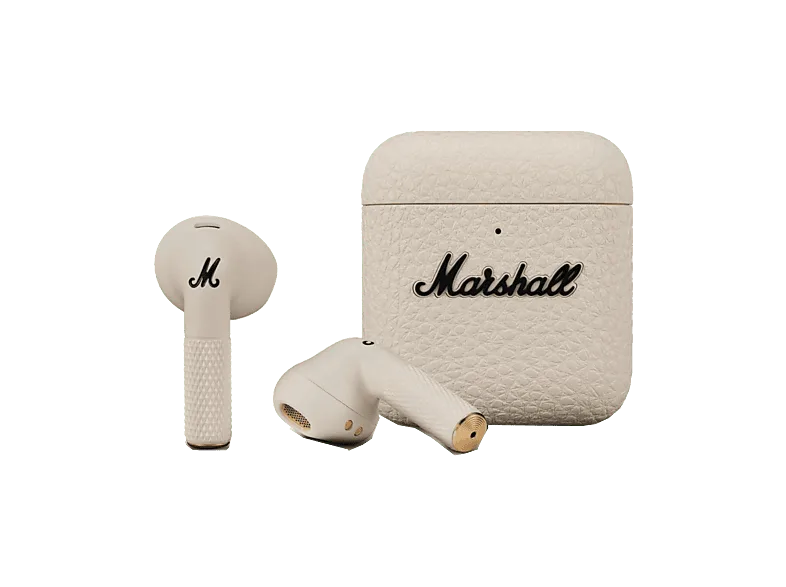 Auriculares True Wireless - Marshall Minor IV, 7 h Autonomía, Control Táctil, Bluetooth LE Audio, IPX4, Crema